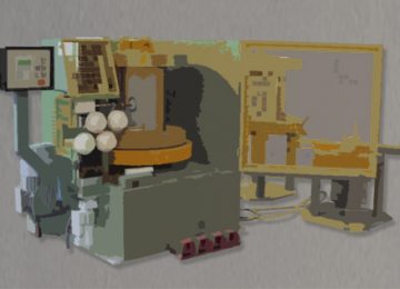 Vertical bobbin winder