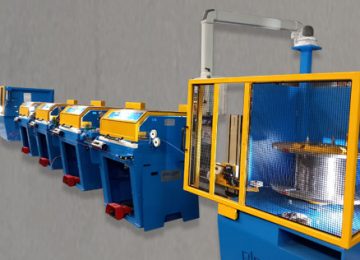Straight drawing machines